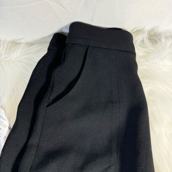 Dress The Population Ashton Black Wide Leg Cutaway Pants Sz XXS - Picture 4 of 11